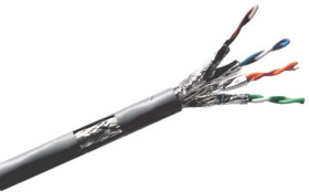 Kabel Ethernet Cat7a długość 500m Niezakończony RS PRO LSZH l. żył: 8