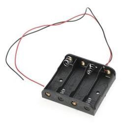 Koszyk na baterie 4xAA / 107