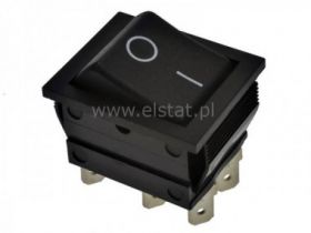 Przeł. kołys. ON-ON stabilny 6pin; 230V 16A