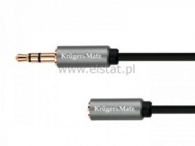 Jack 3,5 WT-GN 1m Kruger&Matz Basic