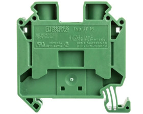 Złączka szynowa 2-przewodowa 16mm2 zielona UT 16 GN 3044211 /50szt./