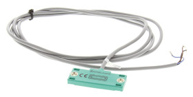 Czujnik zbliżeniowy Pojemnościowy 5 mm Pepperl + Fuchs 10 → 30 V dc długość 50mm w obudowie prostokątnej