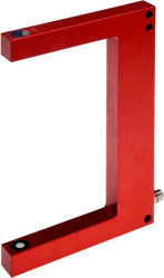 UGKB0170 Czujnik ultradźwiękowy, widełki, 140x13x90mm, szerokość widełek 114mm, 18-30V DC, PNP NO, złącze M8, IP67