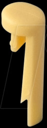 A1101004 TOP-KNOBS marking element PIN, pastel yellow