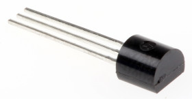 Tranzystor polowy złączowy, N-kanałowy, Otwór przezierny, 3-pinowy Pojedynczy