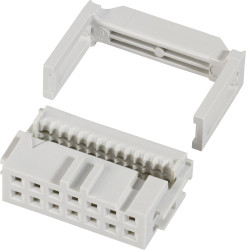 listwa pinowa żeńska, prosta FCI 71600-014LF Wymiary siatki: 2.54 mm Ilość pinów: 14 1 szt.