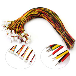 Złącze XH2.54mm 04F z przewodem 30cm. (JST-XH)