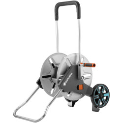 GARDENA 18541-20 CleverRoll M Hose Cart Silver Stable &amp; Ergonomic Design