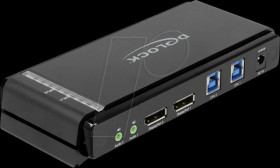 11476 2-port KVM switch, DisplayPort