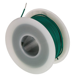 Przewód montażowy 0,33 mm² Zielony Alpha Wire SR-PVC 22 AWG 300 V dł. 30m 7/0,25 mm +80°C Lista UL