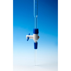 Glassco Burette with Detachable Stopcock, Class B, 25ml