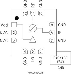 Sub Harmonic Mixer SMT, 21 - 31 GHz