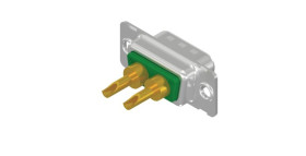 Złącze D-Sub 2-pinowe Męski Proste Montaż lutowniczy