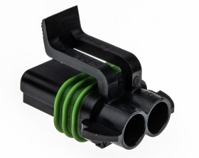 Złącze samochodowe 2-pinowe Delphi -rzędowe Żeński 14A Metri-Pack 280 Montaż na kablu Połączenie zagniatane Złącze