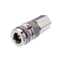 Norgren 237210048 Self-Venting Safety Coupling Socket R1/2 Ext. Thread