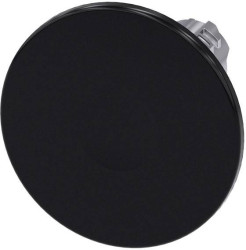 Siemens 3SU10501CD100AA0 3SU1050-1CD10-0AA0 Przycisk grzybkowy pierścień przedni metalowy, błyszczący przycisk srebrny,