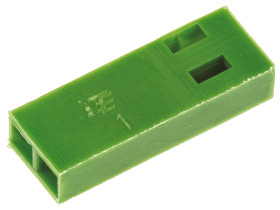 Obudowa złącza 2-pinowe -rzędowe raster: 2.54mm TE Connectivity Żeński AMPMODU MOD IV