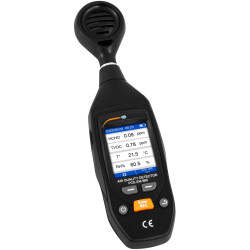 PCE Instruments PCE-EM 880 Air Quality Meter measures HCHO TVOC temp humidity