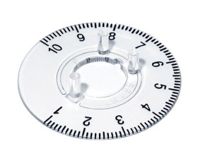 Disk 20mm Transparent
