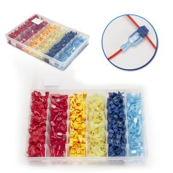 Szybkozłącza przelotowe zestaw 480szt. w organizerze