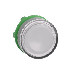 Łeb przycisku, Ø 22 mm, IP66, kolor: Biały Sprężyna powrotna, Schneider Electric, Harmony XB5 22 mm