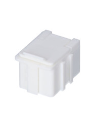 Skrzynka z przegródkami l. przedziałów: 1 szerokość: 21.8mm wysokość: 21mm głębokość: 29.4mm SB Biały