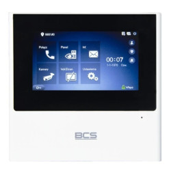 Wideomonitor głośnomówiący IP BCS-MON4000W-S