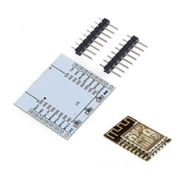 ESP8266MOD WiFi Network Module + Goldpin Header Adapter Board