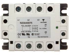 Przekaźnik półprzewodnikowy trójfazowy 75A 24-440V AC 4-32V DC RZ3A40D75