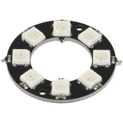 Pierścień 8 diod adresowalnych LED RGB WS2812 5V