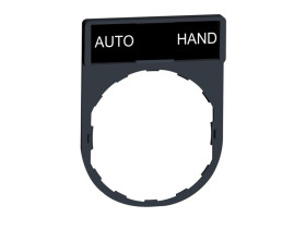 Ramka do mocowania etykiet 30x40mm wymiary etykiet 8x27mm "AUTO-HAND" ZBY2364 SCHNEIDER ELECTRIC