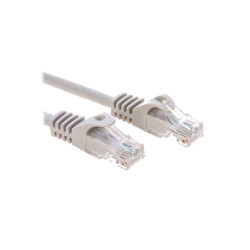 Kabel LAN kat.6 UTP 0,25m szary