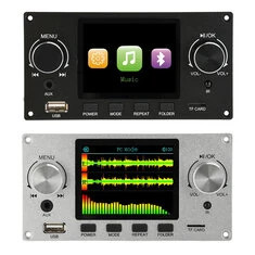 Moduł dekodera audio z ekranem IPS 2,8 cala,Bluetooth 5.3,obsługą MP3,FLAC,WAV,APE,wyjściem cyfrowym I2S,kartą dźwiękową USB,wej