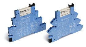 Przekaźnikowy moduł sprzęgający 6,2mm, 1P 6A 12V AC/DC, styki AgNi+Au, zaciski sprężynowe, szyna DIN 35mm 38.61.0.012.5060