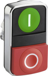 Schneider Electric ZB4BL7341 ZB4BL7341 Element czołowy dla przycisku resetowalny (Ø) 22 mm 0/I chrom 1 szt.