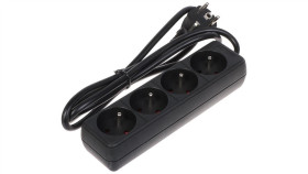 Listwa Zasilająca Pr-1.5M-4G/B (4 Gniazda) 1.3M