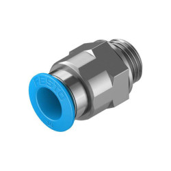 FESTO 186101 Straight piece Pipe 10mm thread G1/4&quot; 1pc