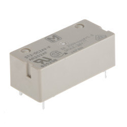 Przekaźnik mocy 24V dc DPST Panasonic 240mW, montaż PCB 2400Ω