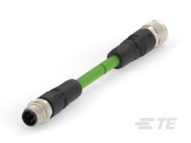 Kabel Ethernet Cat5e długość 500mm Z zakończeniem TE Connectivity