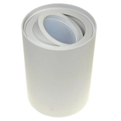 Oprawa sufitowa Corona White ruchoma okrągła alumi