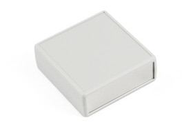 Obudowa z tworzywa ABS ABS wysokość zew: 27 mm szerokość zew: 74 mm długość zew: 75 mm 75 x 74 x 27mm