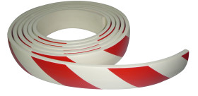 Zabezpieczenie ściany Red, White długość 5000mm Viso Pianka NBR