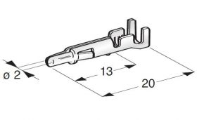 KONEKTOR K121 MESKI DO OC6Z