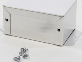 Aluminum enclosure, (L x W x H) 81 x 56 x 41 mm, natural, IP32, 1411FBDU