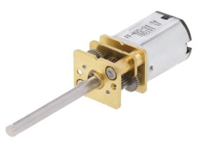 DF-FIT0578 Silnik: DC z przekładnią 6VDC 185mA Oś: nacięcie D 98obr./min