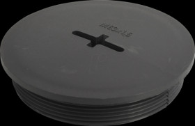 52006173 Blindstopfen, M63 x 1,5, schwarz