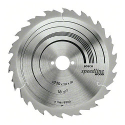 Bosch 2608640774 Circular Saw Blade Wood Speedline 130x16x2.2mm 9 Teeth