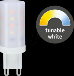 28820 LED lamp G9, 4 W, 300 lm, 2200 K, dimmable