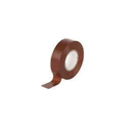 Taśma izolacyjna 19x20 brązowa gr. 0,18mm Repero 701 SUPER TTE701S7-0019-20