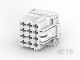 Akcesorium do złącza motoryzacyjnego TE Connectivity 7-968 Żeński Obudowa do zacisków żeńskich Obudowy samochodowe